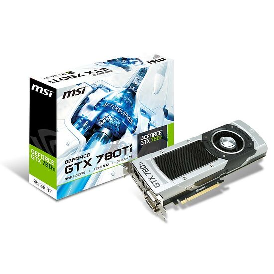 Carte graphique MSI GeForce GTX 780 Ti, 3 Go