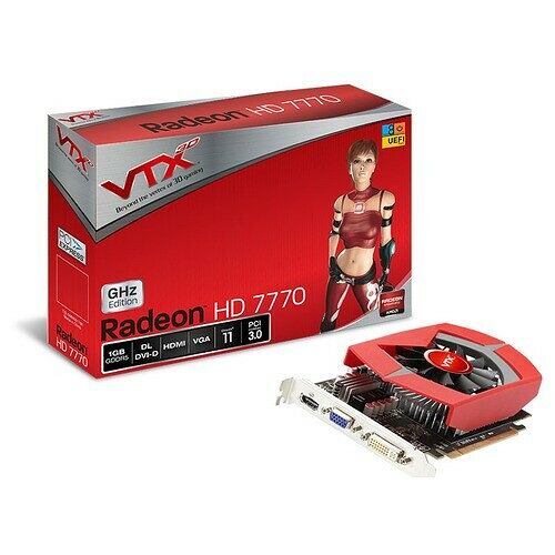 Carte graphique VTX3D Radeon HD 7770, 1 Go