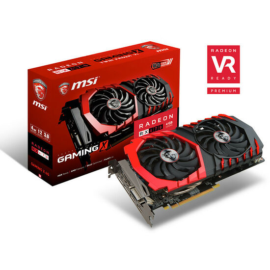 MSI Radeon RX 470 GAMING X, 4 Go