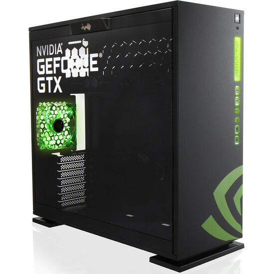 In Win 303 nVIDIA Edition, Noir/Vert