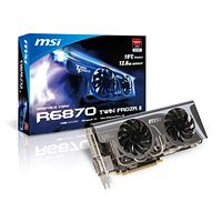 Carte graphique MSI Radeon HD 6870 Twin FrozR II, 1 Go
