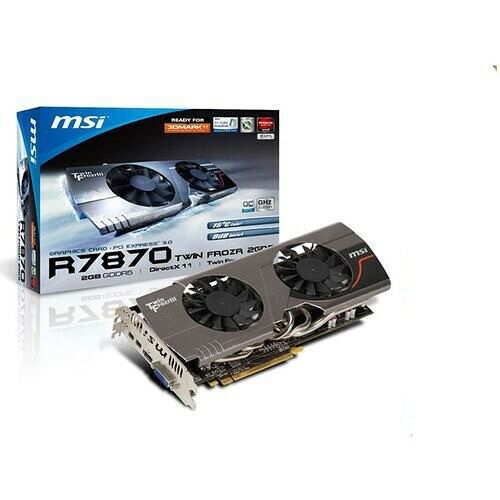 Carte graphique MSI Radeon HD 7870 Twin Frozr OC, 2 Go