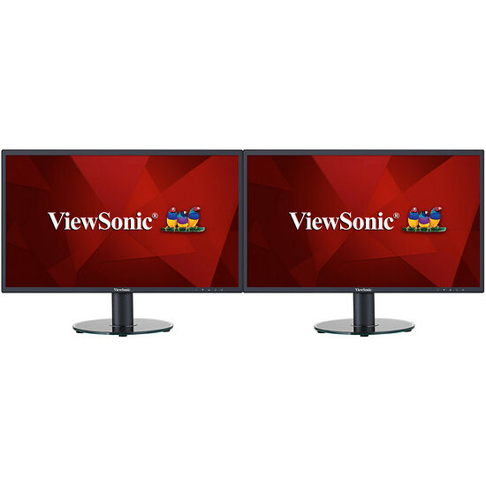 Pack Dual Screen Viewsonic VA2419-SH