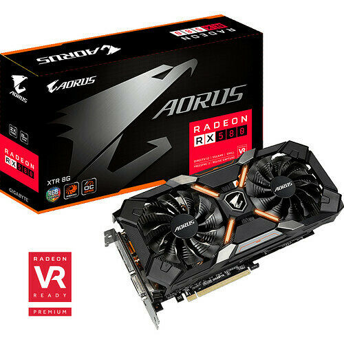 Gigabyte AORUS Radeon RX 580 XTR, 8 Go