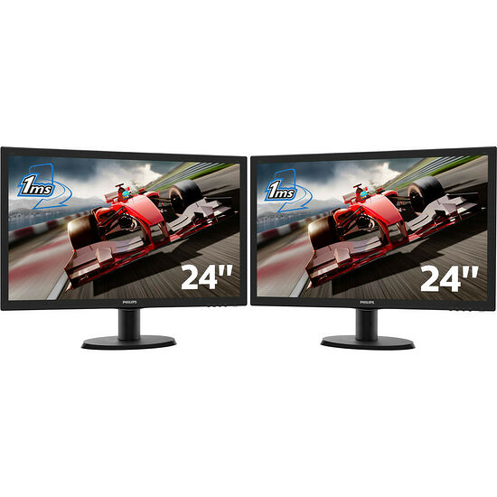 Pack Dual Screen, Philips 243V5LHSB