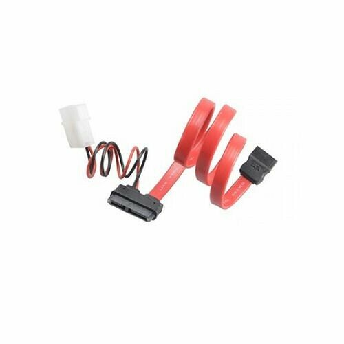 Câble SATA + Molex vers Mini-SATA monobloc, 40 cm, Akasa