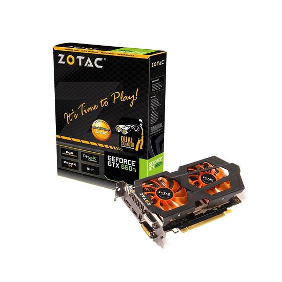 Carte Graphique Zotac GeForce GTX 660 Ti, 2 Go