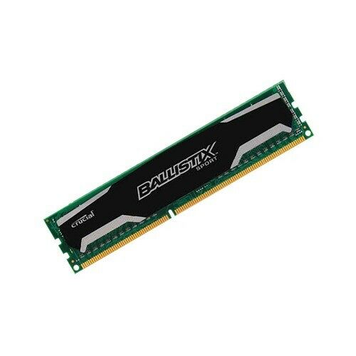 Mémoire DDR3 Crucial Ballistix Sport, 4 Go, PC3-10600, CAS 9