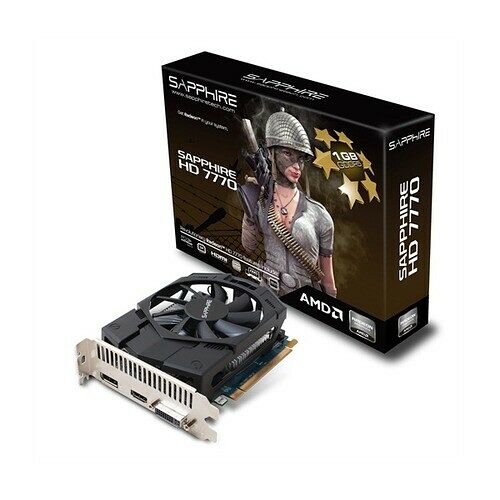 Carte graphique Sapphire Radeon HD 7770 Lite OC, 1 Go