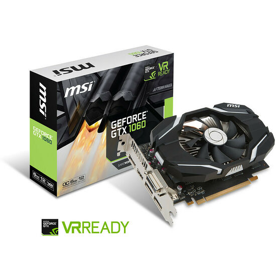 MSI GeForce GTX 1060 6G OC, 6 Go