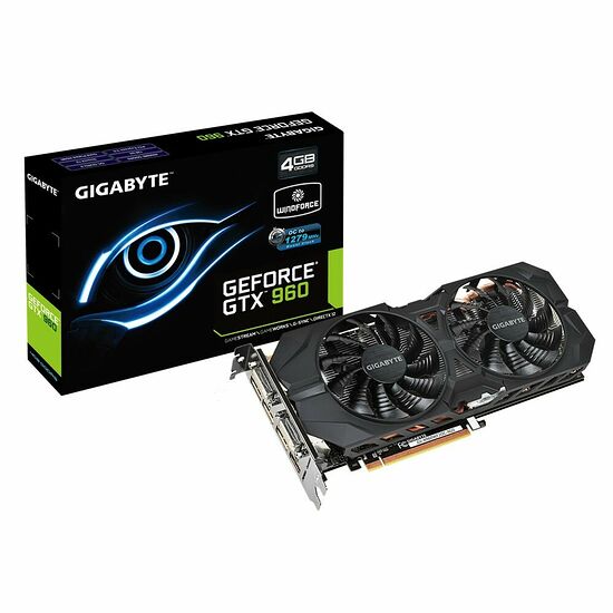 Gigabyte GeForce GTX 960 WindForce 2, 4 Go