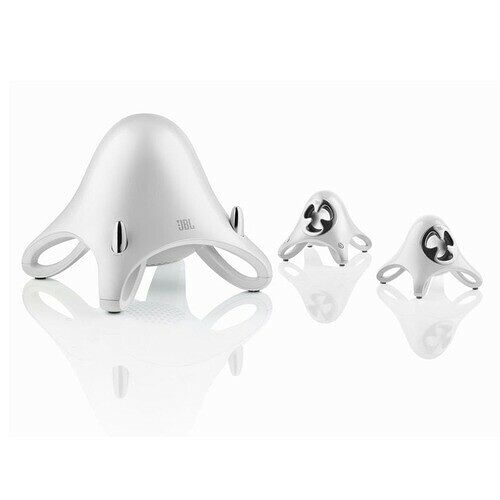 Enceintes 2.1 Creature III, Blanc, JBL