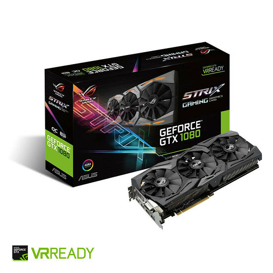 Asus GeForce GTX 1080 ROG STRIX OC, 8 Go