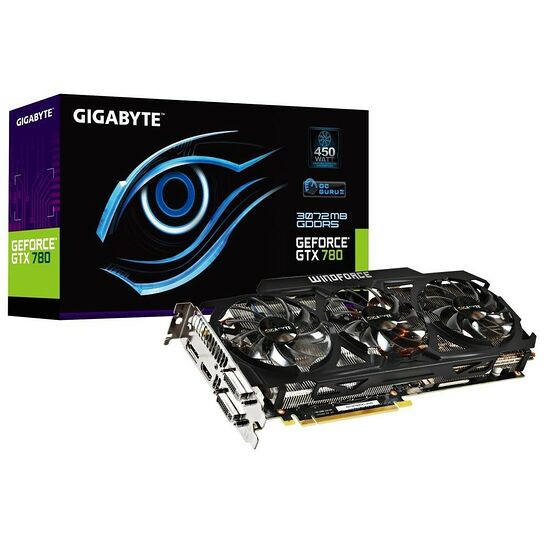 Carte graphique Gigabyte GeForce GTX 780 OC, 3 Go