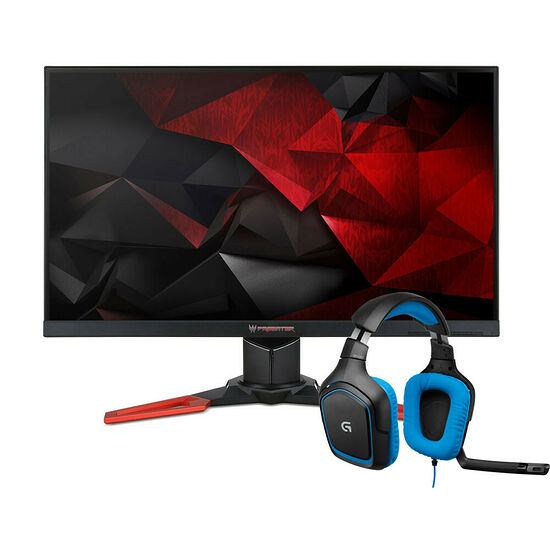Acer Predator XB271HUAbmiprz G-Sync + Logitech G430 inclus