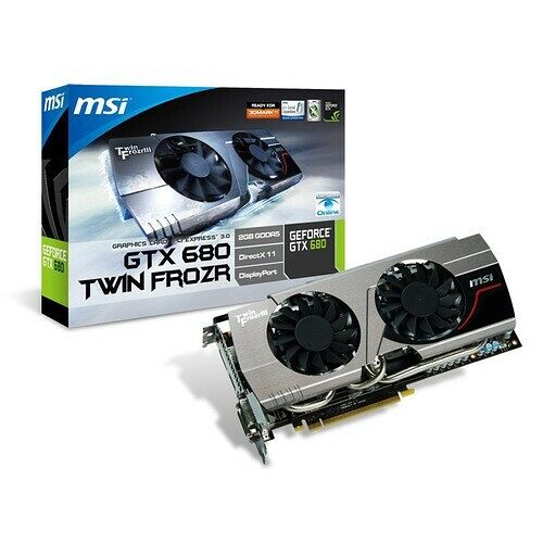 Carte graphique MSI GeForce GTX 680 Twin Frozr, 2 Go