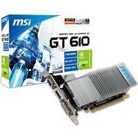Carte graphique MSI GeForce GT 610, 2 Go
