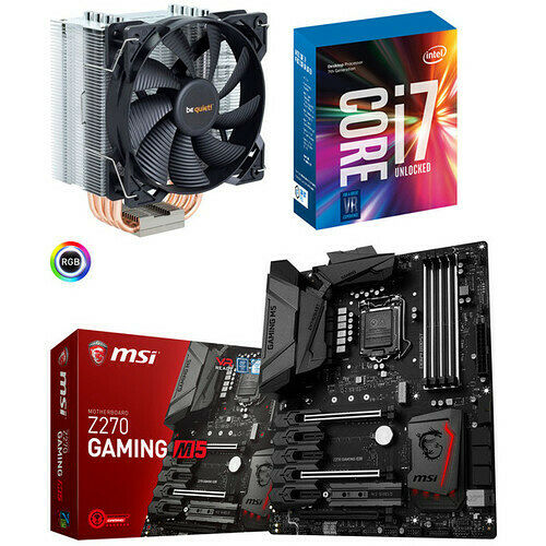 Kit d'évo Intel Core i7-7700K + MSI Z270 GAMING M5 + Pure Rock