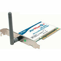 Carte Réseau Wifi 802.11g+ 11/22/54Mbps, DWL-G520+, D-Link