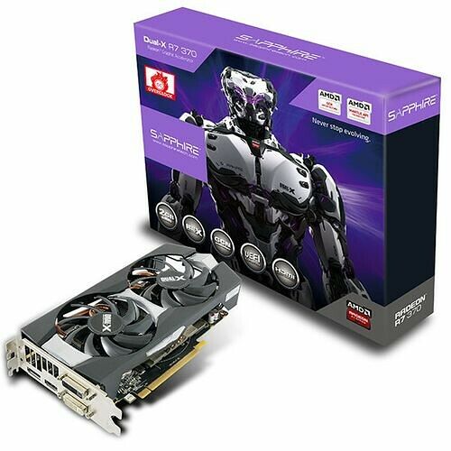 Sapphire Radeon R7 370 Dual-X OC (UEFI), 2 Go