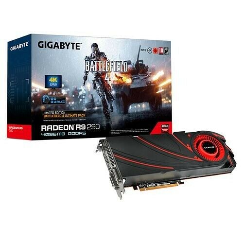Carte graphique Gigabyte Radeon R9 290, 4 Go + Battlefield 4
