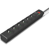 Multiprise parafoudre Protection Strip 6, 6 prises, Eaton