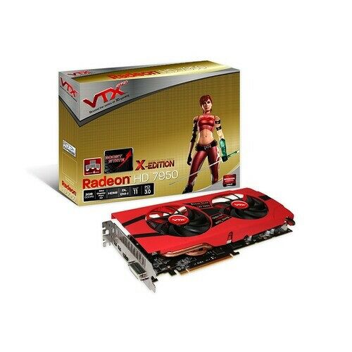 Carte graphique VTX3D Radeon HD 7950 OC X-Edition Boost, 3 Go