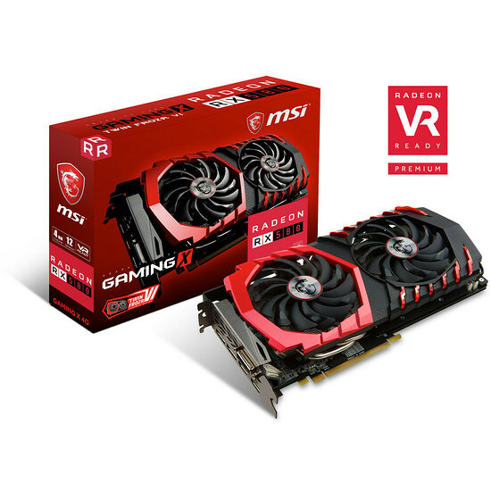 MSI Radeon RX 580 GAMING X, 4 Go