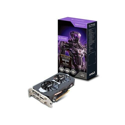 Carte graphique Sapphire Radeon R9 270 Dual-X OC With Boost Battlefield 4, 2 Go