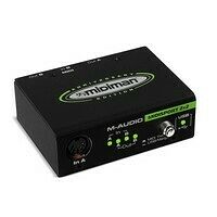 Interface MIDI USB 2 entrées/2 sorties alimentée via USB, M-Audio