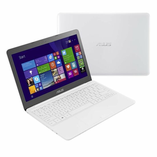 Asus EeeBook X205TA-FD0060TS Blanc, 11.6" HD