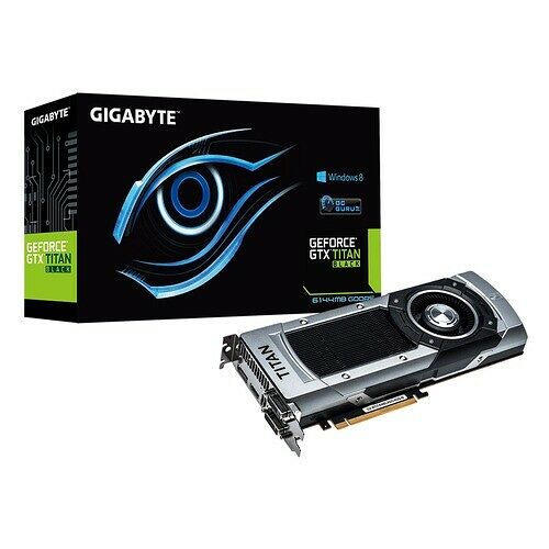 Carte graphique Gigabyte GeForce GTX Titan Black Ghz Edition, 6 Go