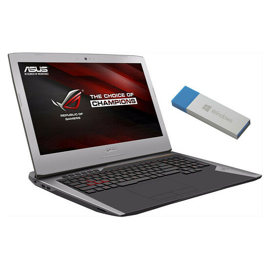 Asus ROG G752VS(KBL)-BA343 + Microsoft Windows 10 Famille 32/64 bits USB