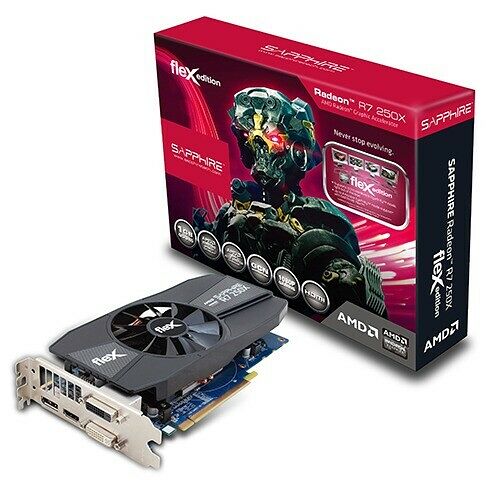 Sapphire Radeon R7 250X, 1 Go