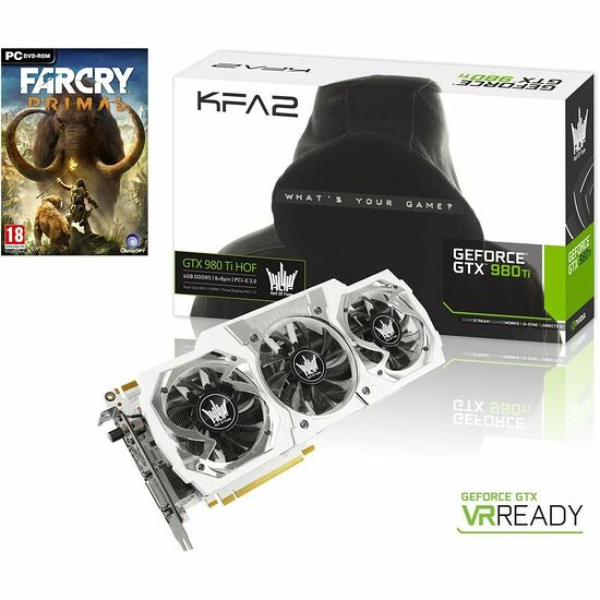 KFA2 GeForce GTX 980 Ti HOF, 6 Go + Far Cry Primal