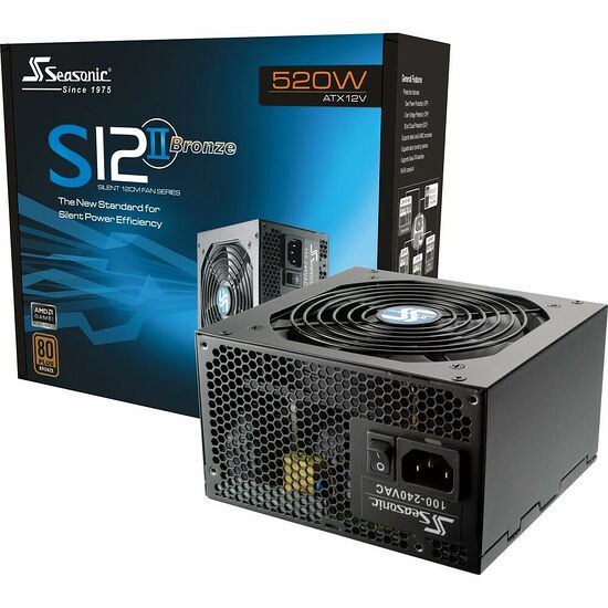 Seasonic S12II, 520W