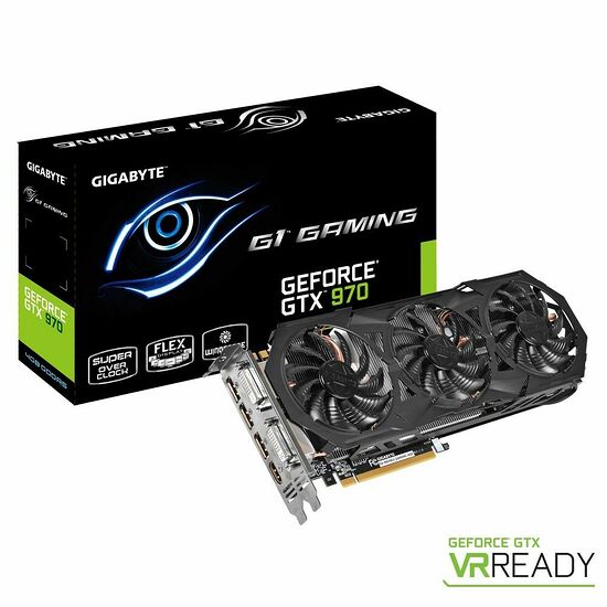 Gigabyte GeForce GTX 970 G1 GAMING, 4 Go