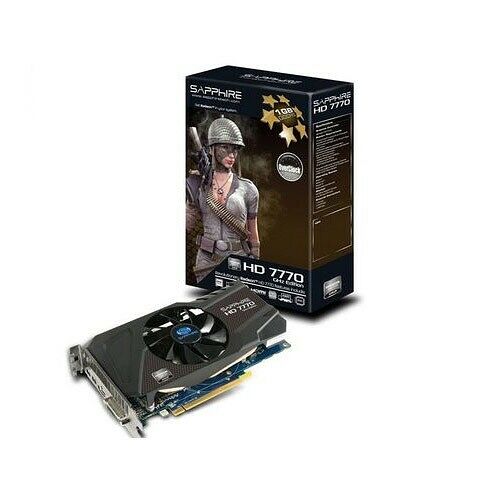 Carte graphique Sapphire Radeon HD 7770 Ghz Edition OC, 1 Go