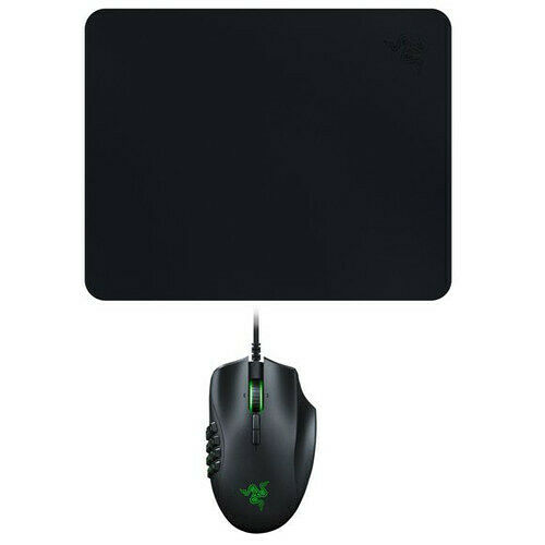 Razer Naga Trinity RGB + Tapis de Souris Gaming Goliathus Mobile Stealth Ed.