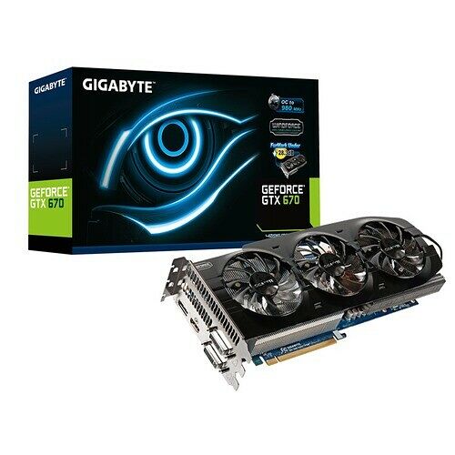 Carte graphique Gigabyte GeForce GTX 670 OC, 4 Go