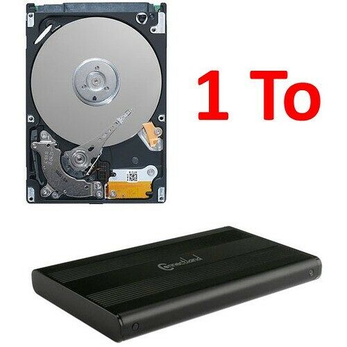 Disque dur Seagate SpinPoint M8, 1 To + Boitier USB 3.0