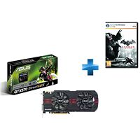 Carte graphique Asus GeForce GTX 570 DirectCU II, 1280 Mo + Batman Arkham City