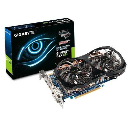 Carte graphique Gigabyte GeForce GTX 660 OC, 2 Go