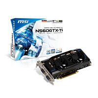 Carte graphique MSI GeForce GTX 560 Ti OC, 1 Go