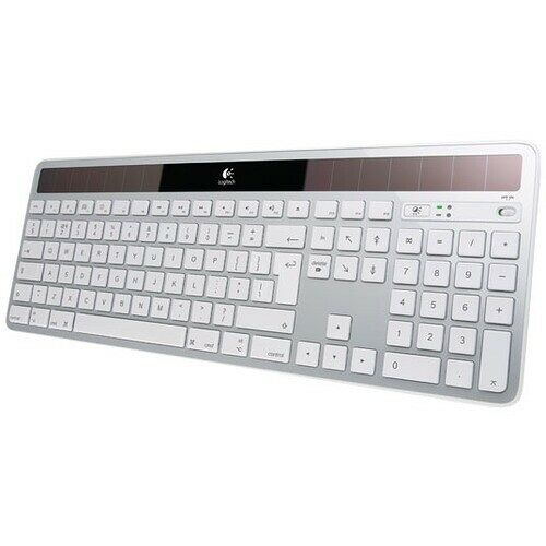 Clavier sans fil Logitech Wireless Keyboard K750 pour Mac, Blanc