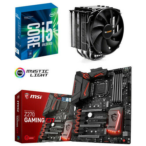 Kit d'évolution Intel Core i5-7600K + MSI Z270 GAMING M7 + Dark Rock 3