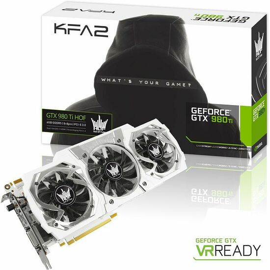 KFA2 GeForce GTX 980 Ti HOF, 6 Go