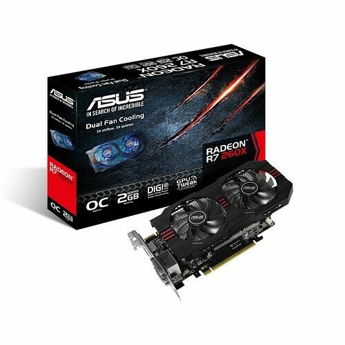 Asus R7 260X OC, 2 Go