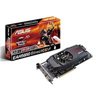 Carte graphique Asus Radeon HD 5850 DirectCU, 1 Go