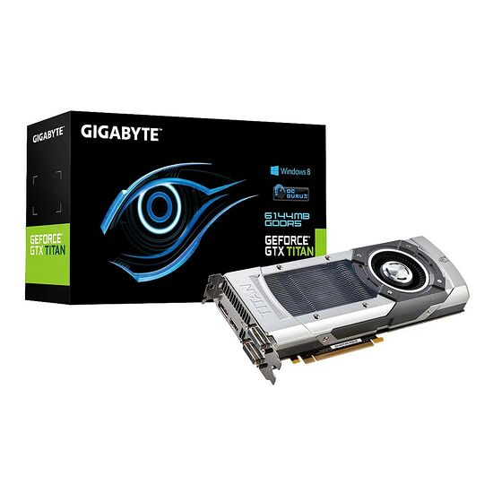 Carte graphique Gigabyte GeForce GTX Titan, 6 Go